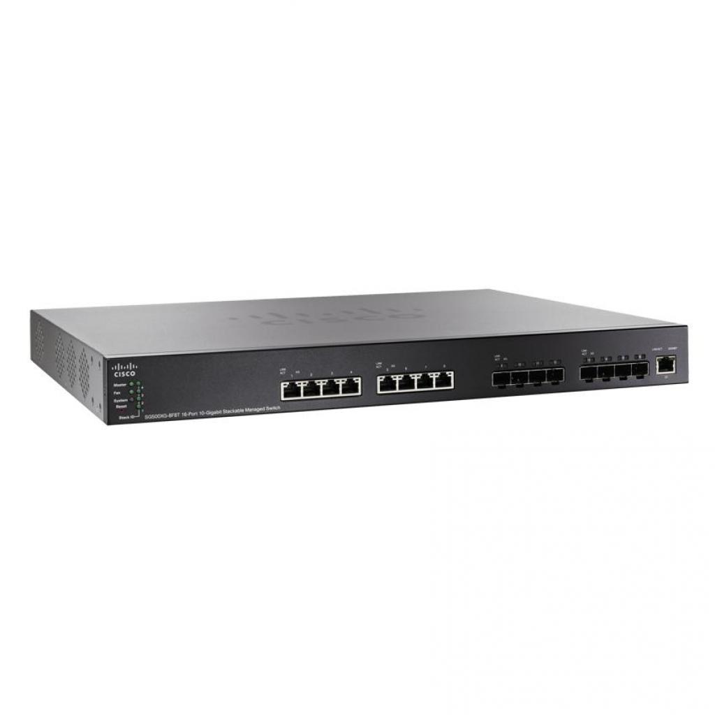 Коммутатор сетевой Cisco SG500XG-8F8T (SG500XG-8F8T-K9-G5) изображение 2