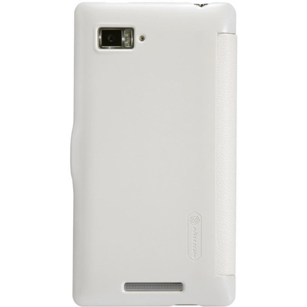 Чехол для мобильного телефона Nillkin для Lenovo K910 /Fresh/ Leather/White (6120376) изображение 2
