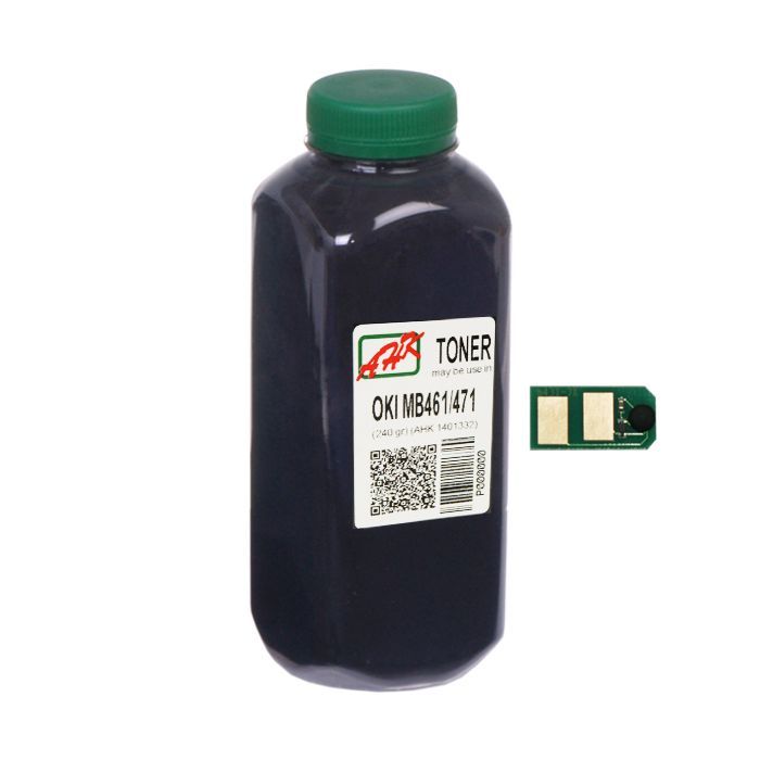 Тонер OKI MB461/MB471/491 (+чіп) AHK (140133/1401337)
