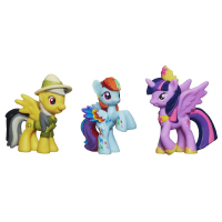 Игровой набор Hasbro Мини коллекция пони Daring Do, Rainbow Dash и Twilight Spark (A0266-3) изображение 2