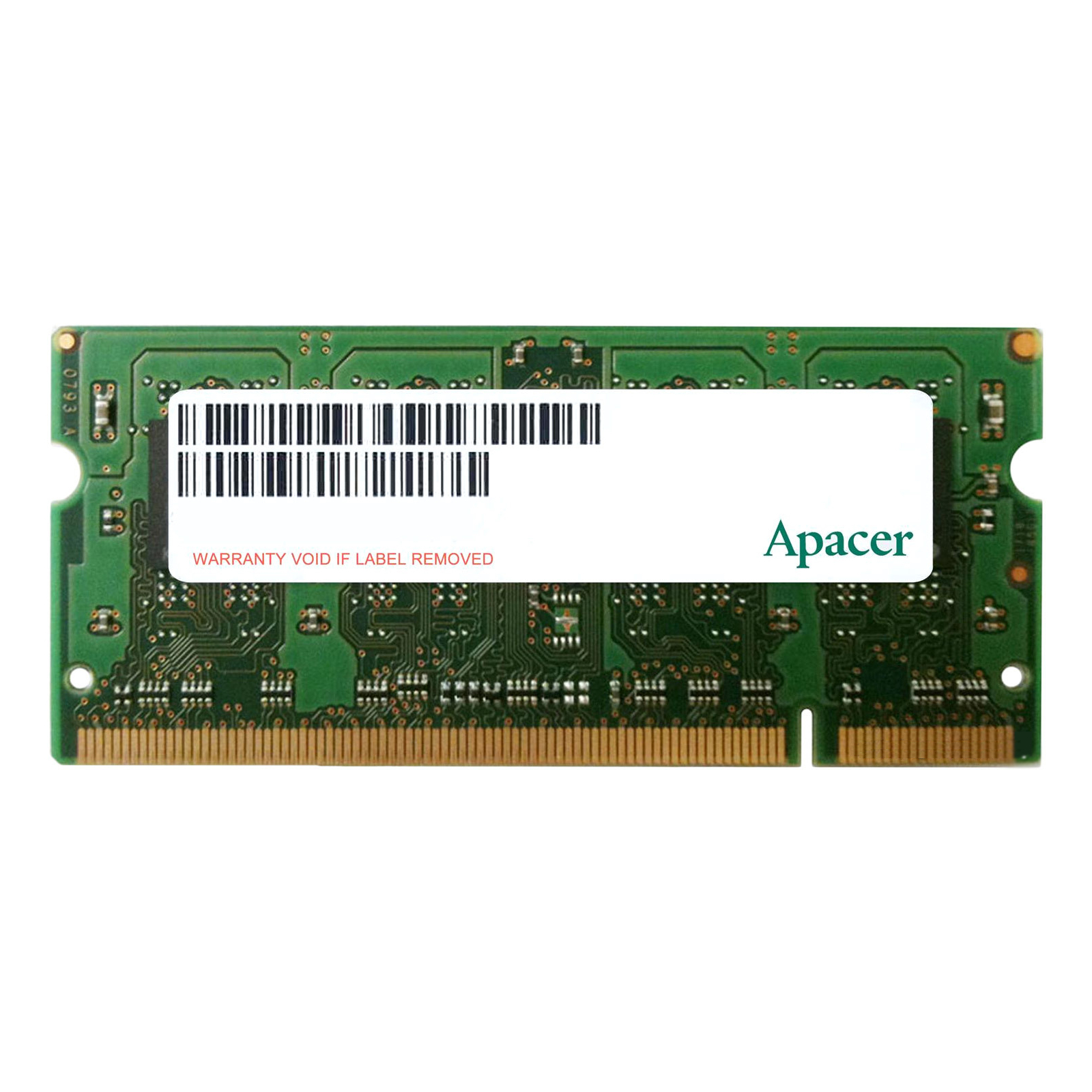 Модуль пам'яті для ноутбука SoDIMM DDR2 1GB 800 MHz Apacer (AS01GE800C6NBGC)