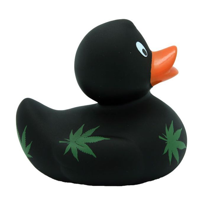 Игрушка для ванной Funny Ducks Марихуана утка (L1051) изображение 2