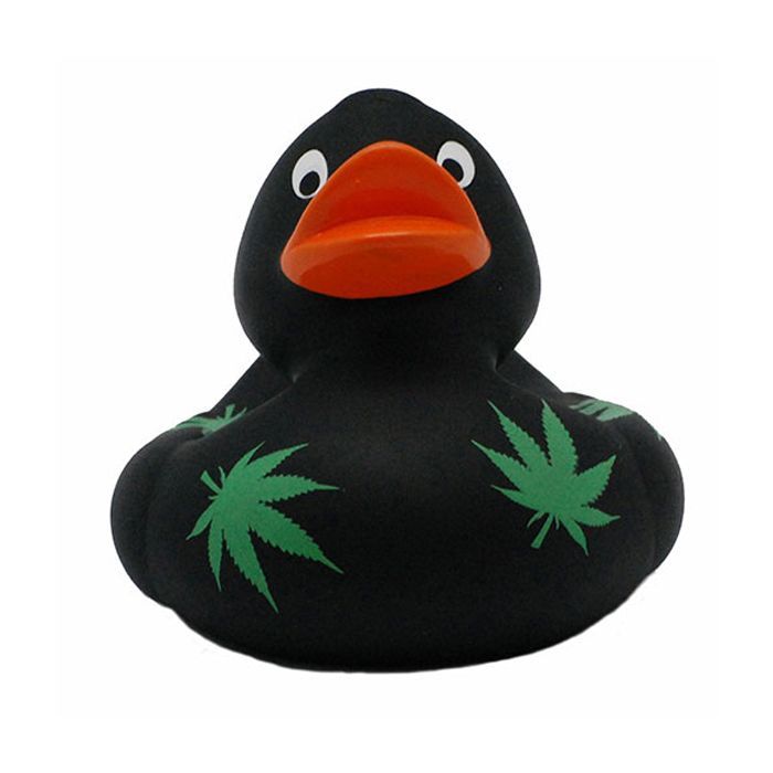 Игрушка для ванной Funny Ducks Марихуана утка (L1051) изображение 3