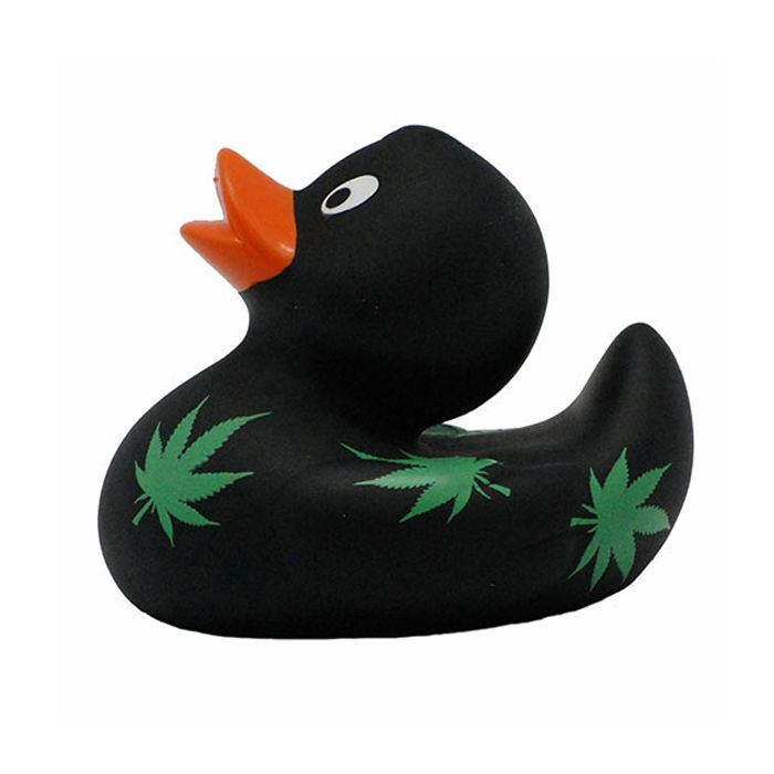 Игрушка для ванной Funny Ducks Марихуана утка (L1051) изображение 4