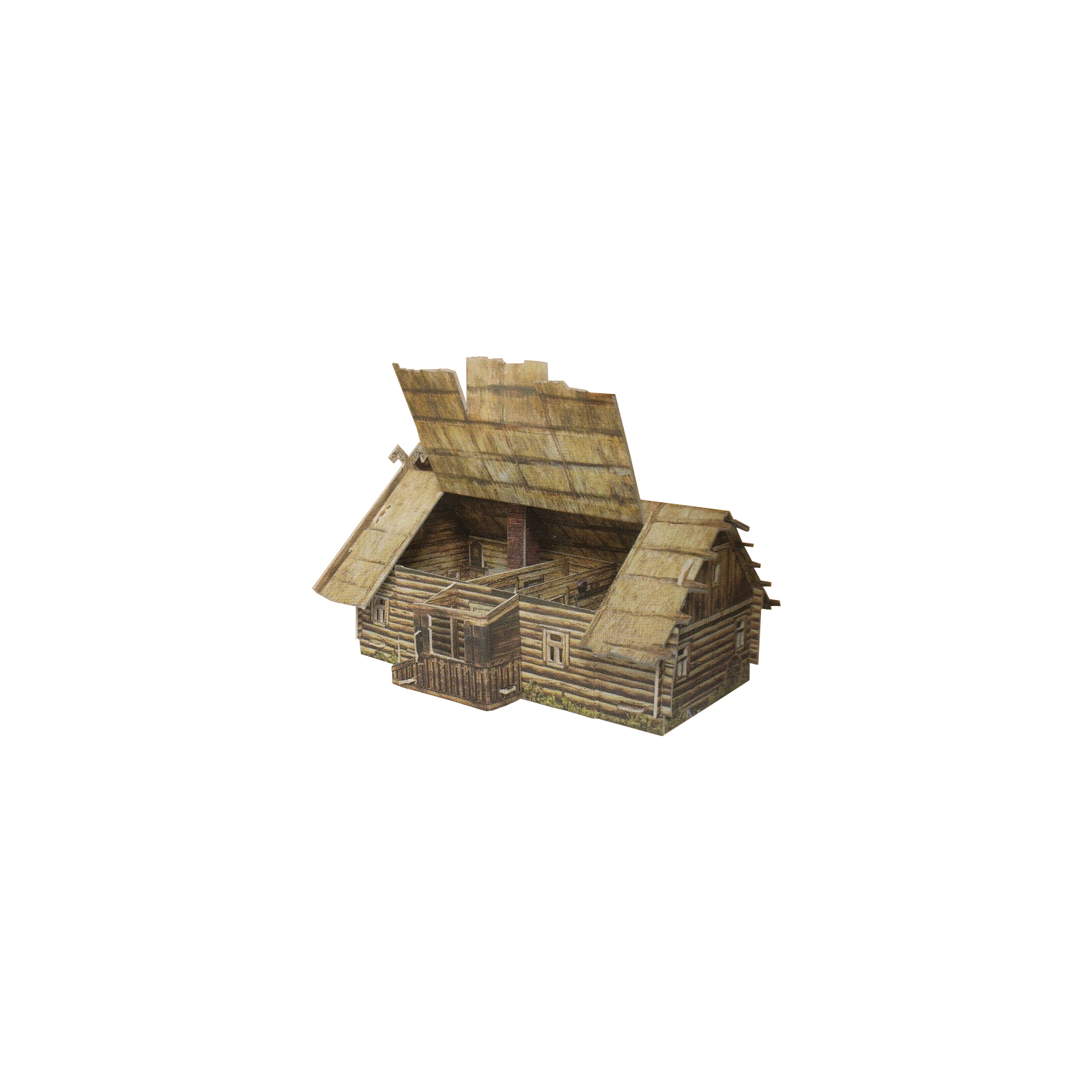 Сборная модель Умная бумага Кутузовская изба в Филях (292) изображение 2