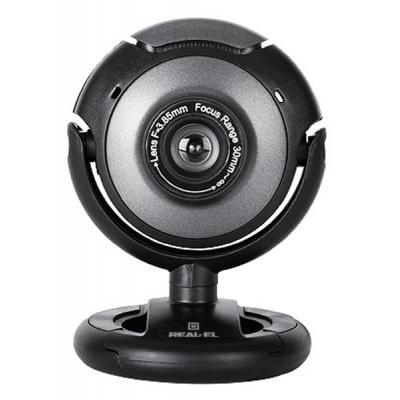 Веб-камера REAL-EL FC-120, black изображение 2