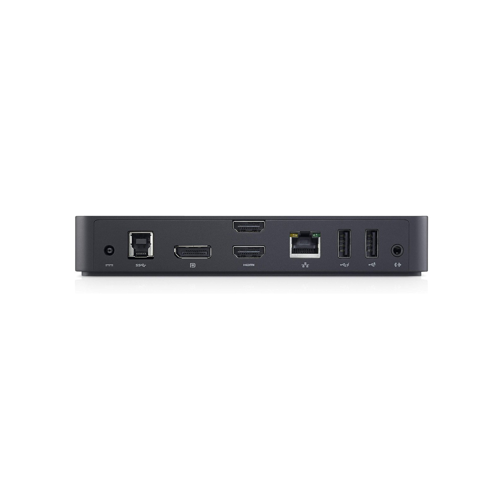 Порт-репликатор Dell USB 3.0 Ultra HD Triple Video Docking Station D3100 EUR (452-BBOT) изображение 2