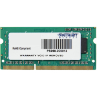 Модуль памяти для ноутбука SoDIMM DDR3 4GB 1333 MHz Patriot (PSD34G133381S)