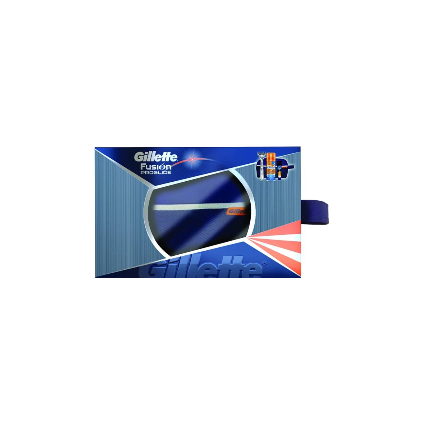 Набор для бритья Gillette Бритва ProGlide Power Silver+кассета+Гель 75 мл+Бальзам 9 мл (7702018331543)