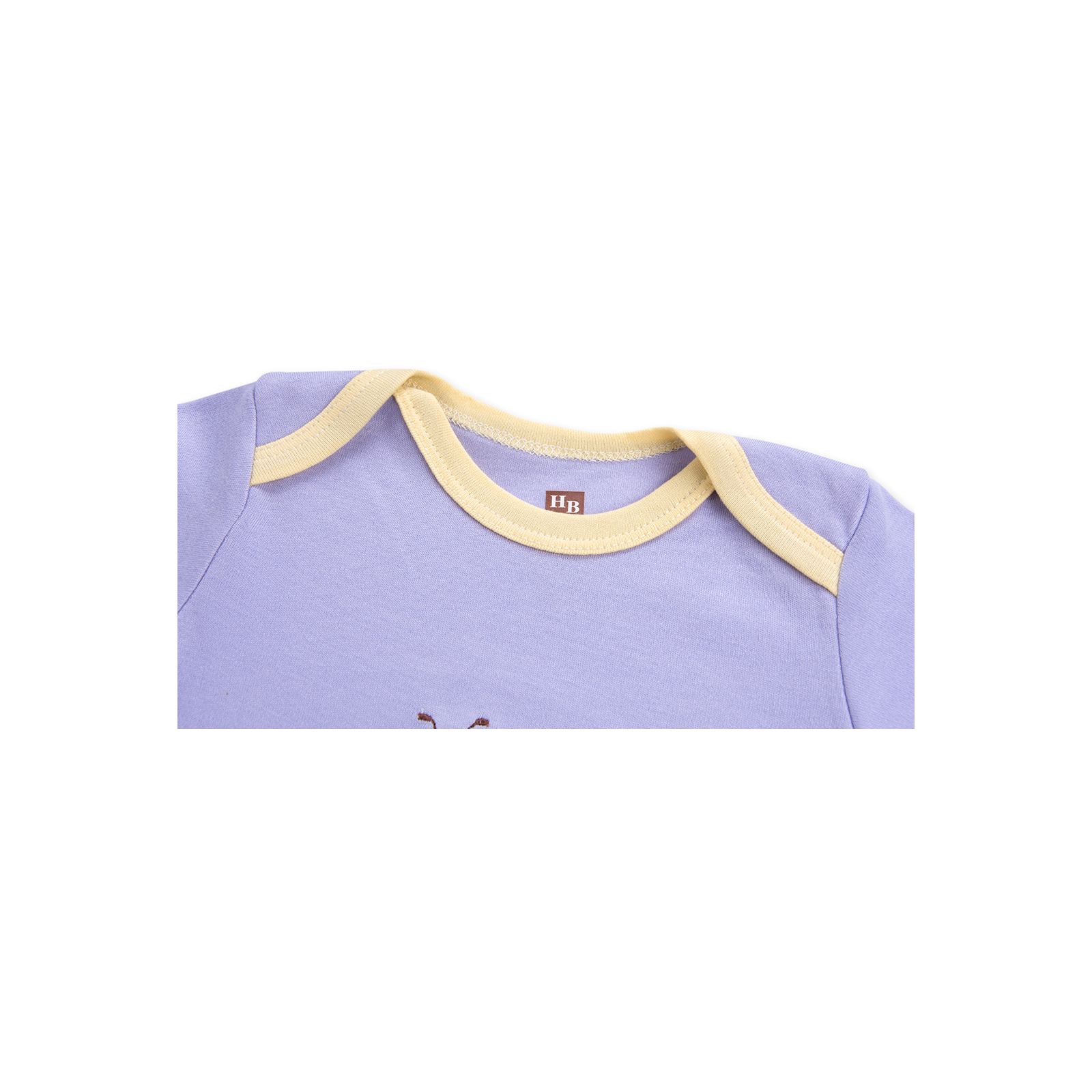 Набор детской одежды Luvable Friends из бамбука фиолетовый для девочек (68360.6-9.V) изображение 5