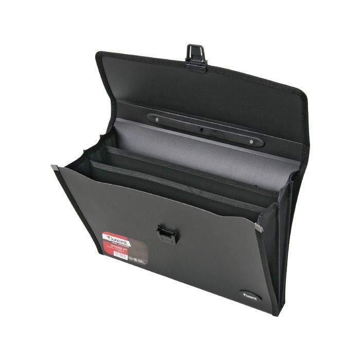 Папка - портфель Axent А4, 3 compartments, black (1601-01-А) изображение 2