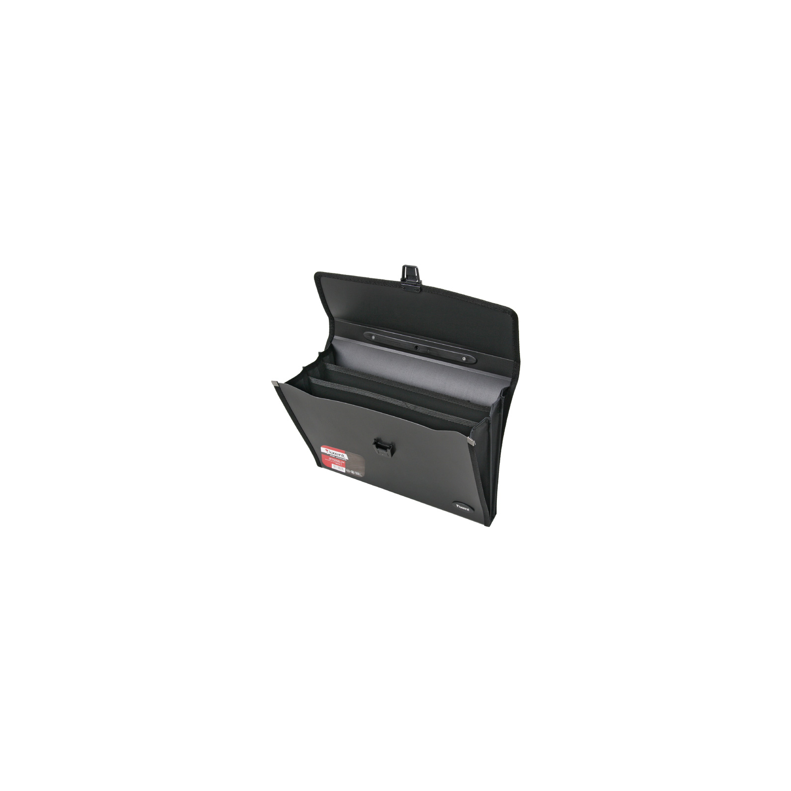 Папка - портфель Axent А4, 3 compartments, black (1601-01-А) изображение 2