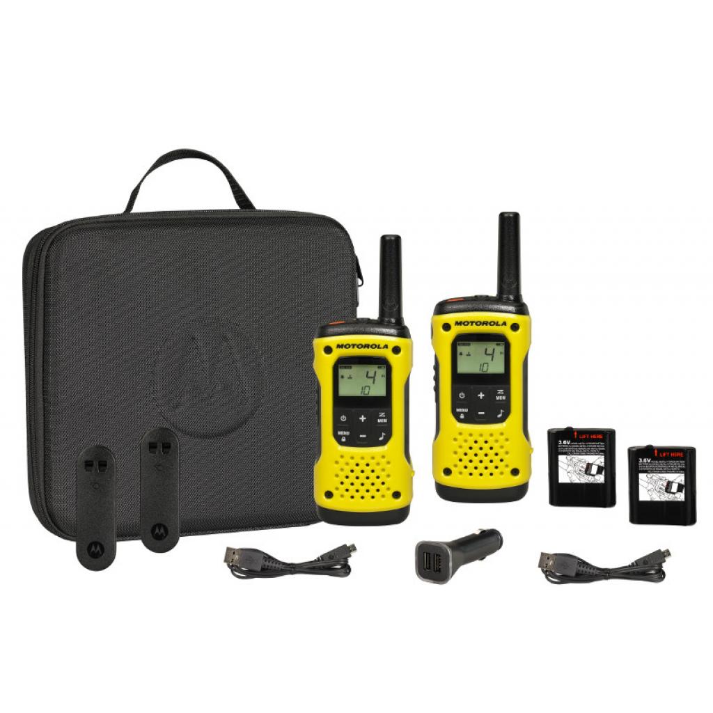 Портативная рация Motorola TLKR T92 H2O Yellow изображение 8