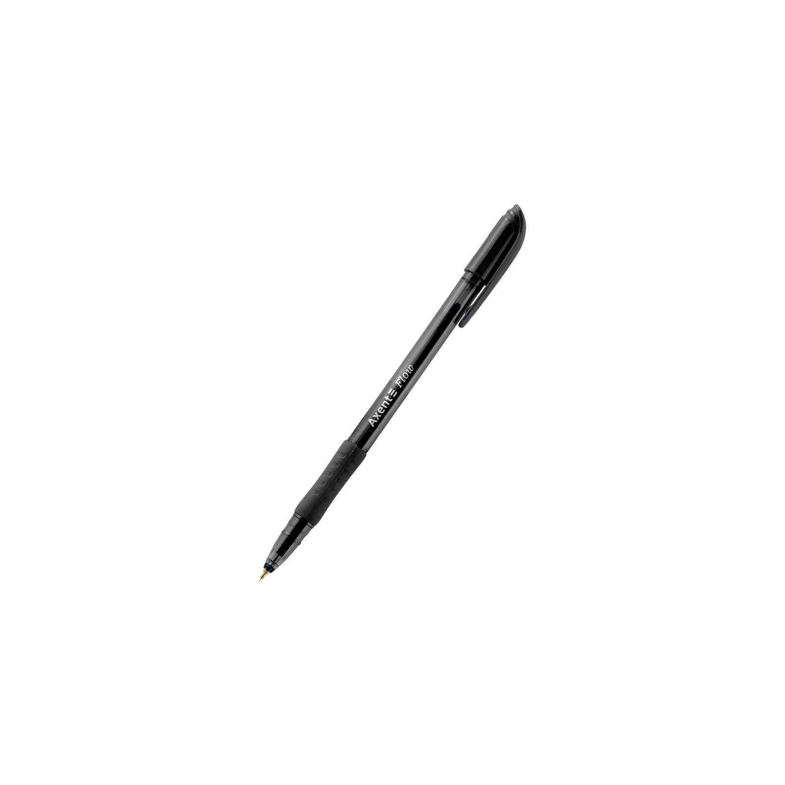 Ручка масляная Axent Flow, black (AB1054-01-А)