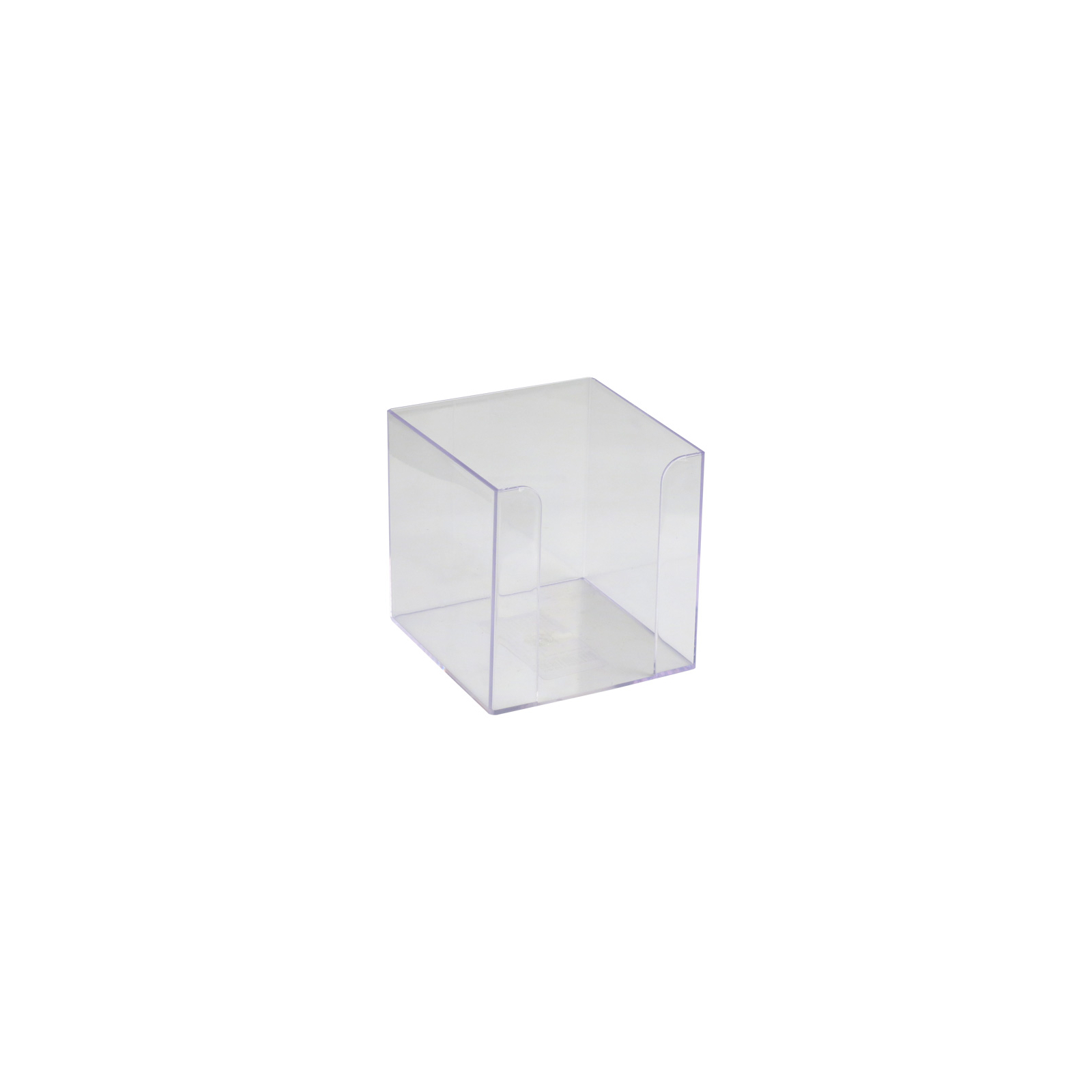 Підставка-куб для листів і паперів Delta by Axent 90x90x90 мм, clear (D4005-27)