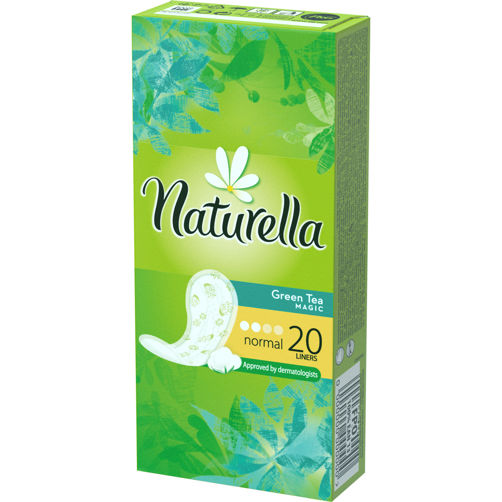Ежедневные прокладки Naturella Green Tea Magic Normal 20 шт (4015400481898) изображение 3