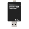 USB флеш накопитель PhotoFast 64GB i-Flashdrive EVO Plus Black USB3.0-microUSB/Lightning (EVOPLUS64GBU3) изображение 7