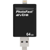 USB флеш накопитель PhotoFast 64GB i-Flashdrive EVO Plus Black USB3.0-microUSB/Lightning (EVOPLUS64GBU3) изображение 8