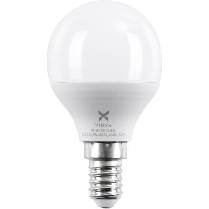 Лампочка Vinga VL-G45E14-54L зображення 3
