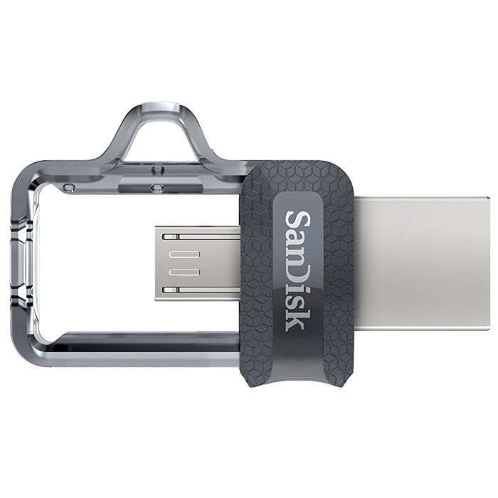 USB флеш накопитель SanDisk 128GB Ultra Dual Drive M3.0 USB 3.0 (SDDD3-128G-G46) изображение 3