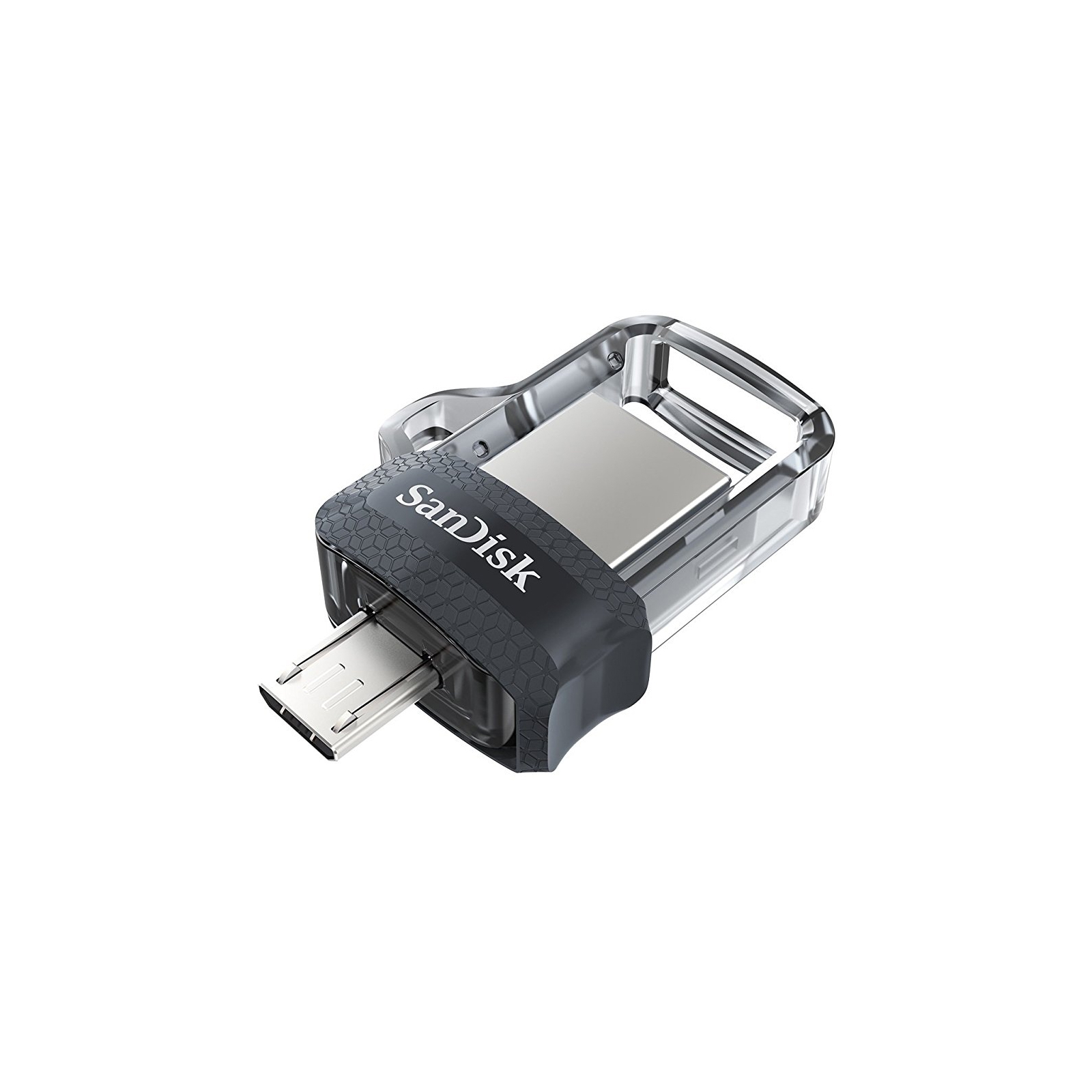 USB флеш накопитель SanDisk 64GB Ultra Dual Drive m3.0 White-Gold USB 3.0/OTG (SDDD3-064G-G46GW) изображение 5