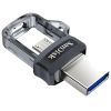 USB флеш накопичувач SanDisk 64GB Ultra Dual Black USB 3.0 OTG (SDDD3-064G-G46) зображення 6