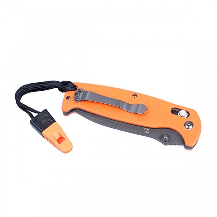 Ніж Ganzo G7413-WS оранжевый (G7413-OR-WS) зображення 4