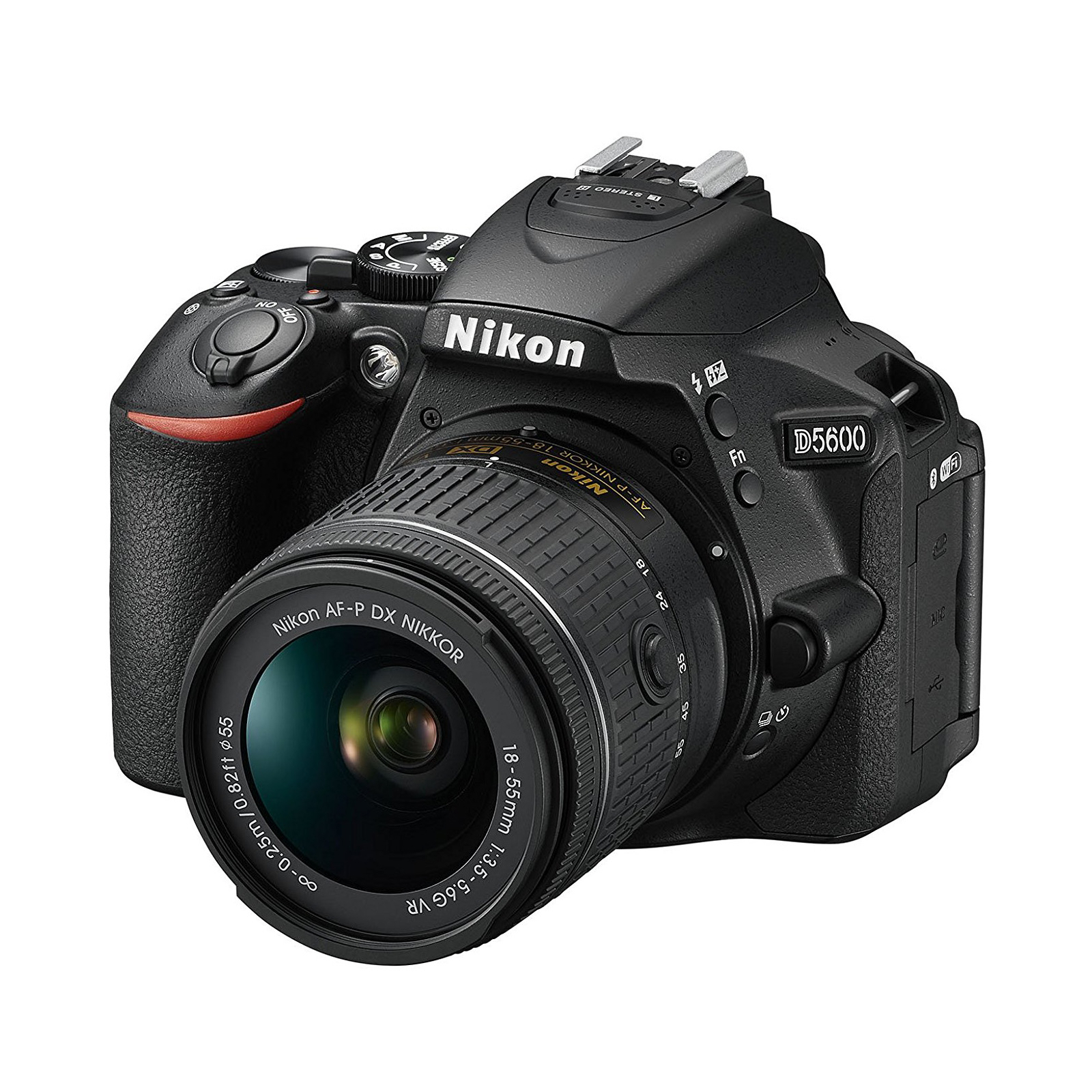 Цифровий фотоапарат Nikon D5600 AF-P 18-55 VR Kit (VBA500K001)