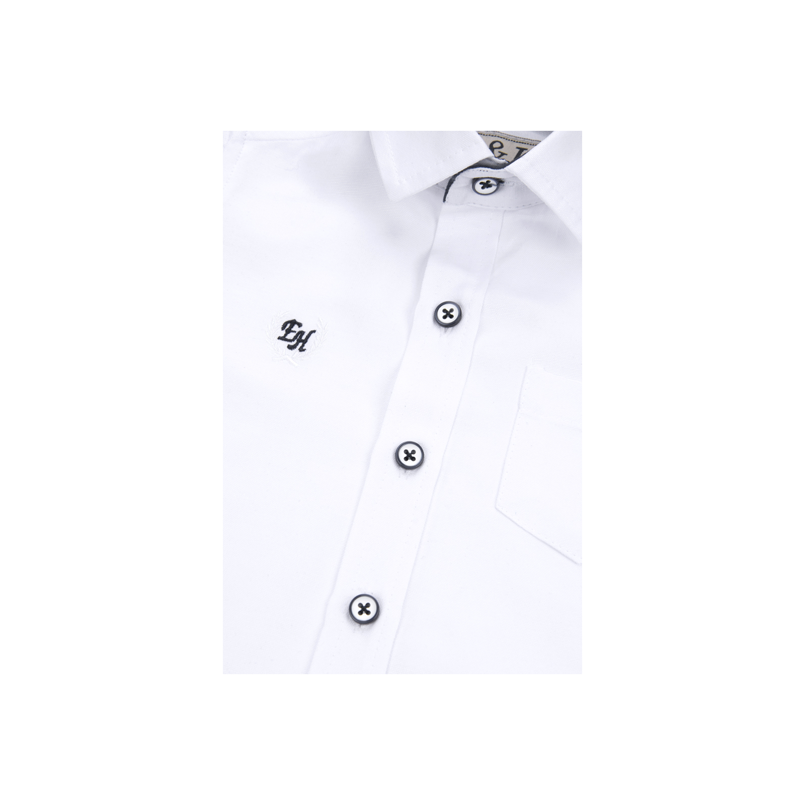 Рубашка E&H белая (G-218-98B-white) изображение 5