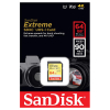 Карта памяти SanDisk 64GB SDXC class 10 UHS-I U3 4K Extreme (SDSDXVE-064G-GNCIN) изображение 3