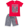 Набір дитячого одягу Breeze футболка "This is me" с шортами (8939-128B-red)