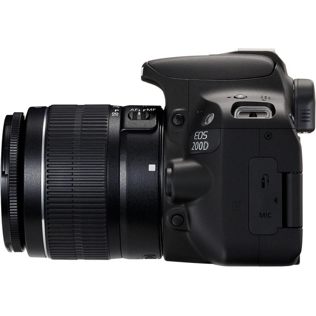 Цифровой фотоаппарат Canon EOS 200D 18-55 IS STM Black Kit (2250C017) изображение 6