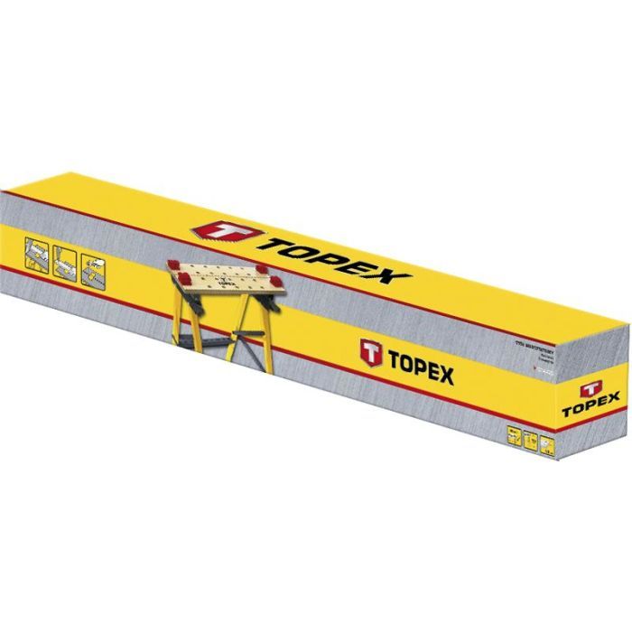 Верстак Topex 60 x 24 x 80 см (07A420) изображение 2