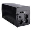 Источник бесперебойного питания Vinga LED 1500VA plastic case with USB (VPE-1500PU) изображение 5