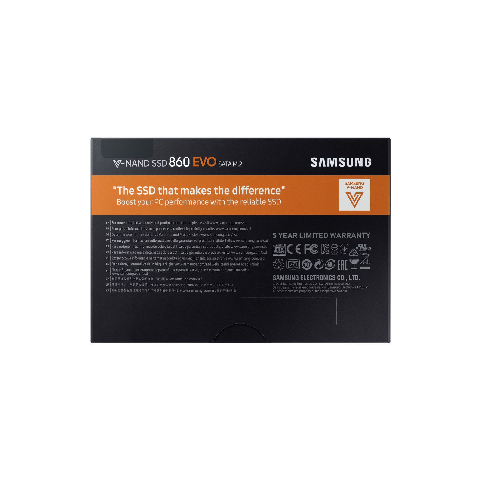 Накопитель SSD M.2 2280 1TB Samsung (MZ-N6E1T0BW) изображение 8