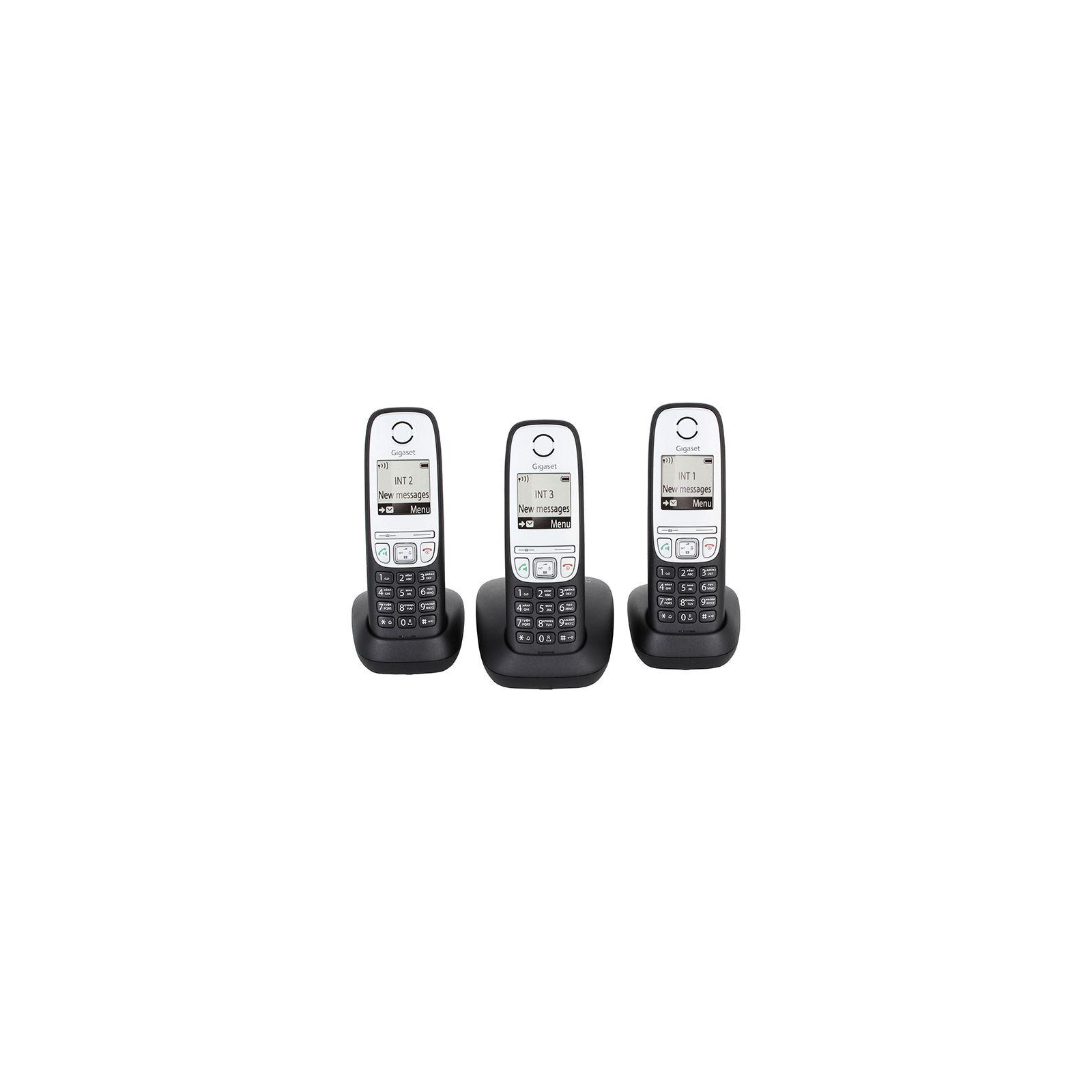 Телефон DECT Gigaset A415 TRIO Black (L36852H2505S311)