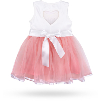 Платье детское Breeze сарафан с фатиновой юбкой и сердцем (10862-110G-peach) изображение 2