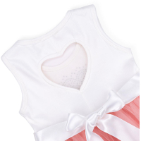 Платье детское Breeze сарафан с фатиновой юбкой и сердцем (10862-110G-peach) изображение 4