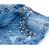 Шорты Breeze джинсовые с бусинами (20139-116G-blue) изображение 4