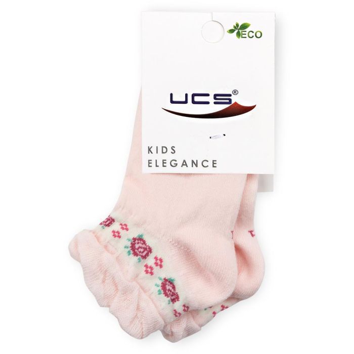 Носки детские UCS Socks с цветочками (M0C0101-1186-1-3G-pink) изображение 3