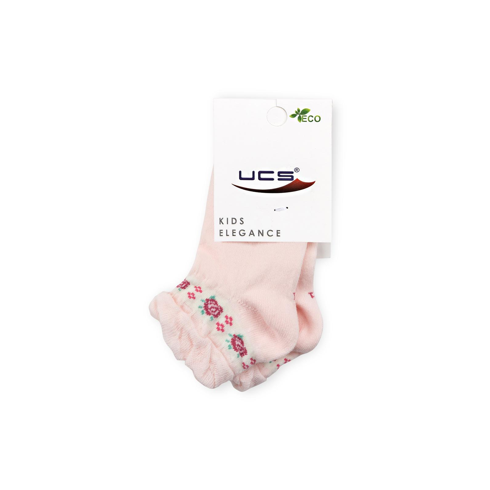 Носки детские UCS Socks с цветочками (M0C0101-1186-1-3G-white) изображение 3