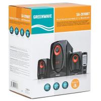 Акустическая система Greenwave SA-2010BT Black-red (R0015181) изображение 5