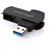 USB флеш накопичувач eXceleram 128GB P2 Series Black/Black USB 3.1 Gen 1 (EXP2U3BB128) зображення 2