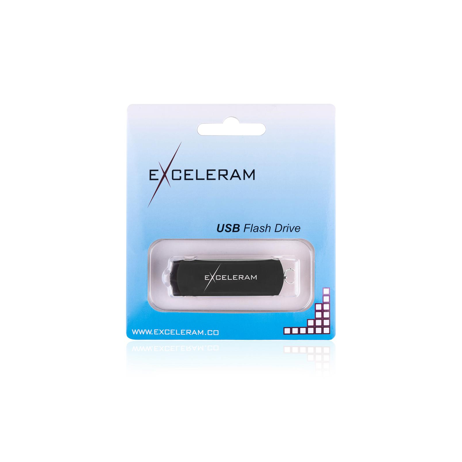 USB флеш накопитель eXceleram 128GB P2 Series Black/Black USB 3.1 Gen 1 (EXP2U3BB128) изображение 8