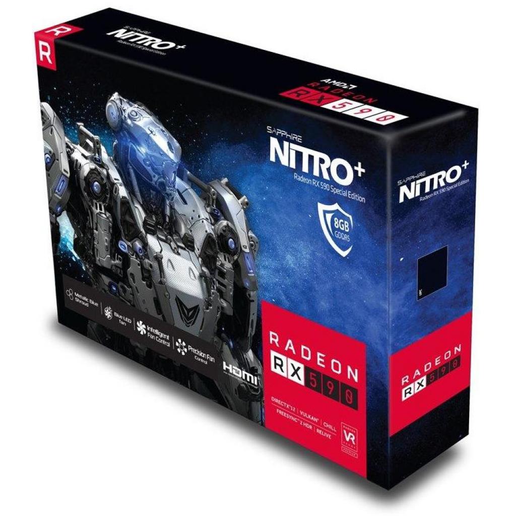 ᐈ Купити відеокарту Sapphire Radeon RX 590 8192Mb NITRO+ Special