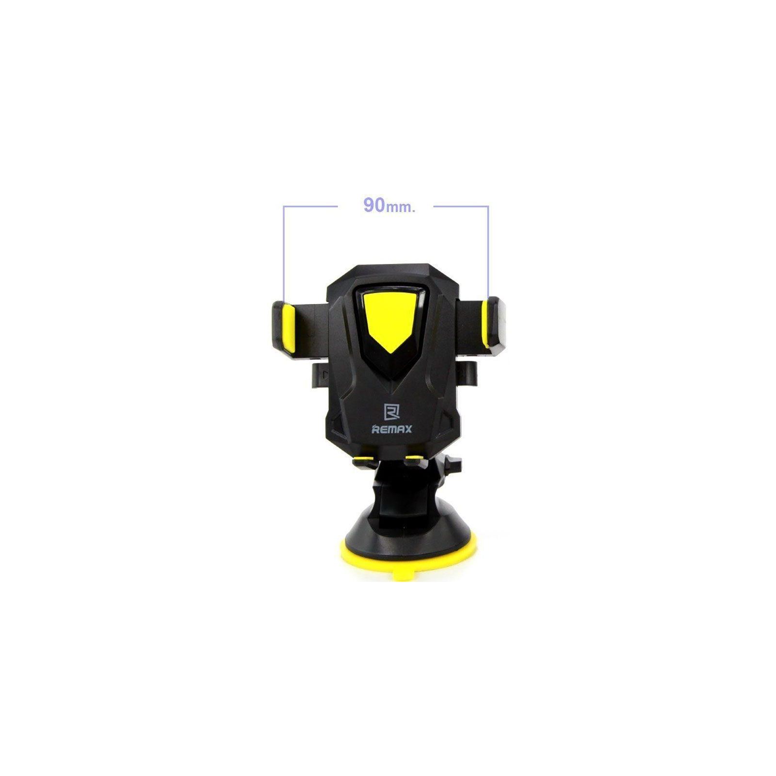 Универсальный автодержатель Remax Transformer Holder black+yellow (RM-C26-BLACK+YELLOW) изображение 3