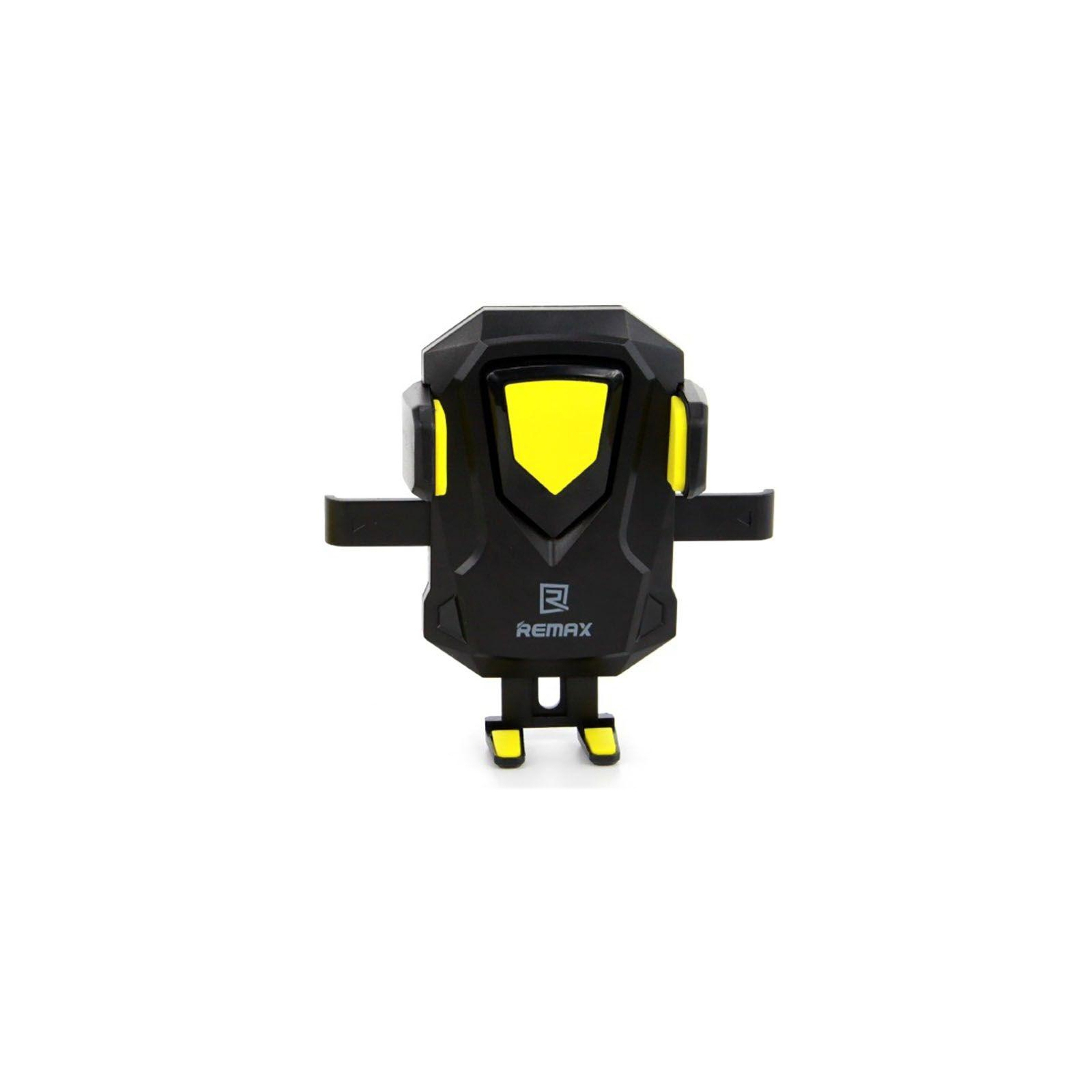 Універсальний автотримач Remax Transformer Holder black+yellow (RM-C26-BLACK+YELLOW) зображення 4