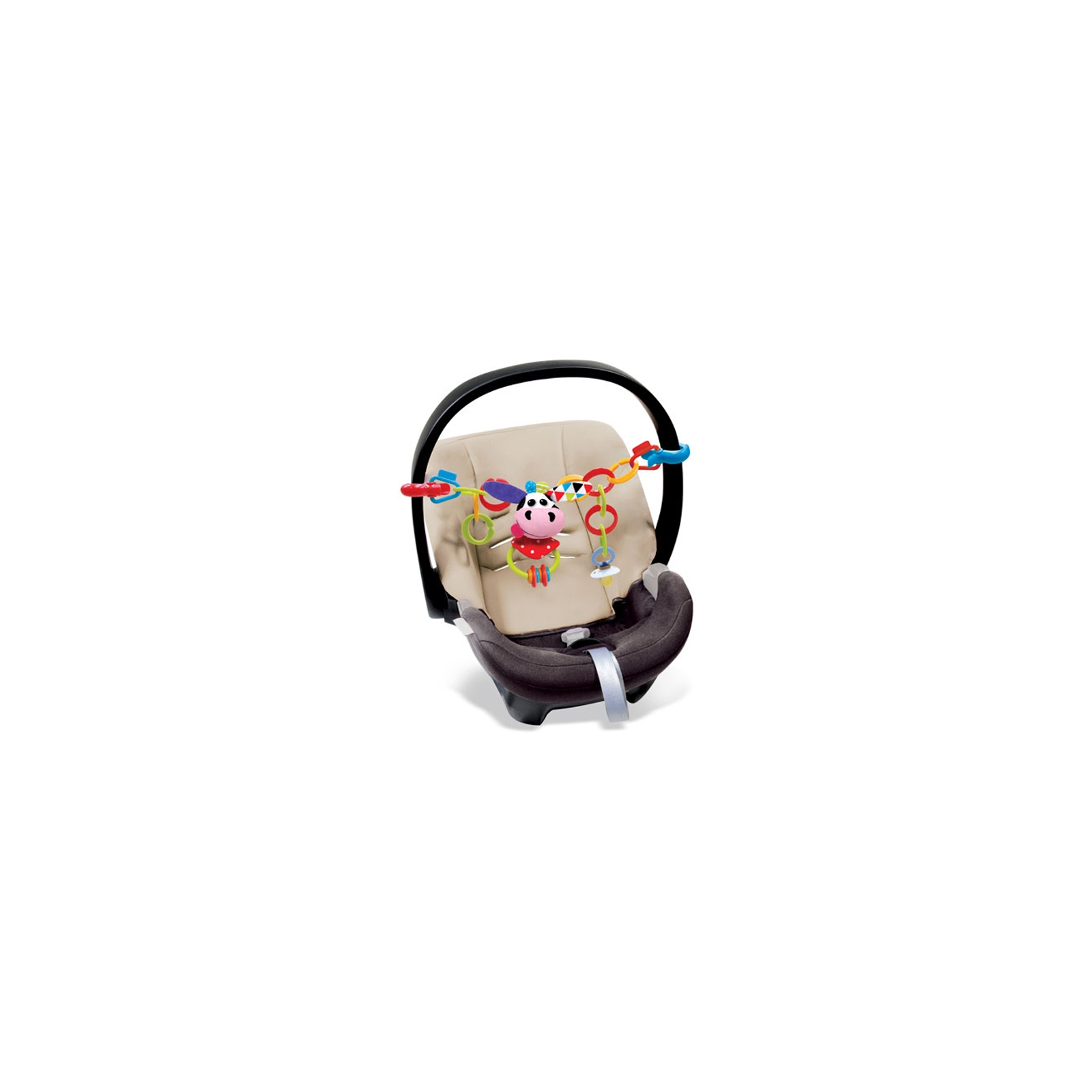 Игрушка на коляску Yookidoo Игрушка-цепочка Коровка (70637) изображение 3