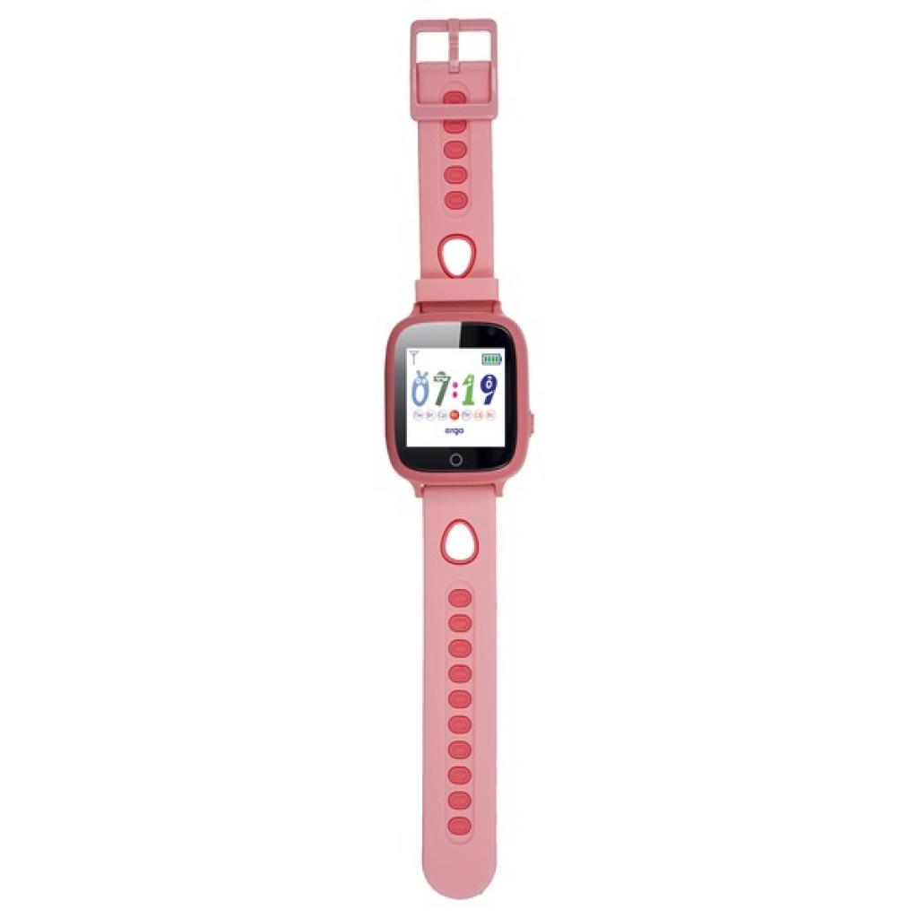 Смарт-часы Ergo GPS Tracker Color C020 - Детский трекер (Pink) (GPSC020P) изображение 6