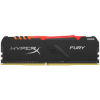 Модуль памяти для компьютера DDR4 8GB 3000 MHz HyperX Fury Black RGB Kingston Fury (ex.HyperX) (HX430C15FB3A/8)